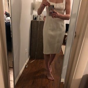 Stunning David Meister midi-dress.